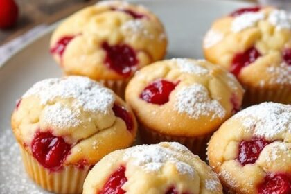 The20Perfect20Cherry20Almond20Muffins