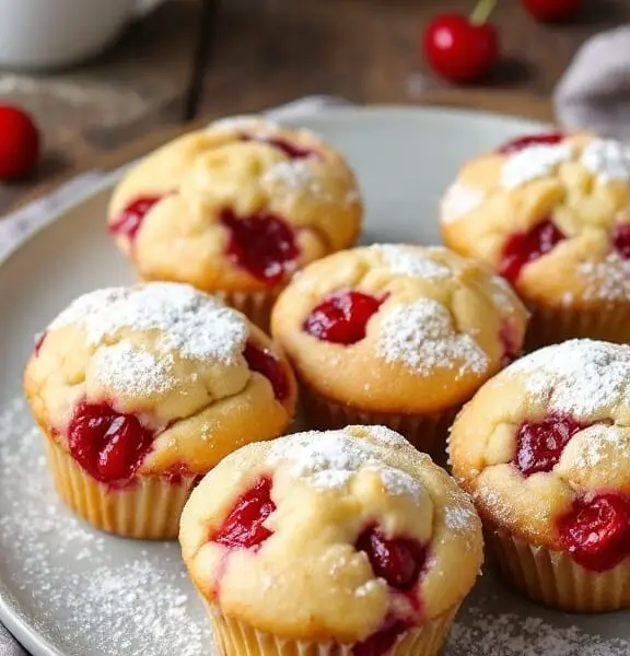 Delicious Cherry Almond Muffins Recipe 1 The20Perfect20Cherry20Almond20Muffins