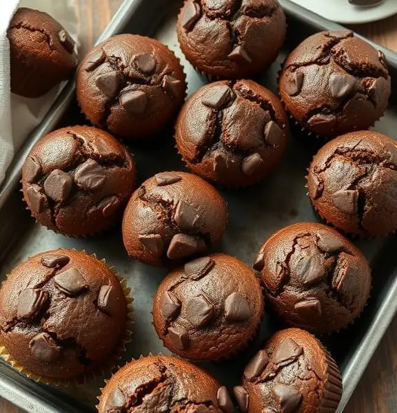 Decadent Chocolate Muffins 1 The20Ultimate20Chocolate20Muffin20Recipe