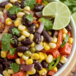 A bowl of zesty cowboy caviar