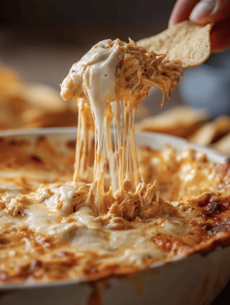 Spicy Buffalo Chicken Dip That Disappears at Every Party 3 buffalo chicken dip 2