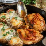 chicken and cheesy potaotes