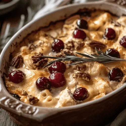 Savory Cherry Chicken Casserole: A Comforting Dish with a Sweet-Tart Twist 7 chicken cherry casserole 1