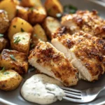 crispy parmesan chicken dinner7