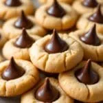 delicious peanut butter blossoms