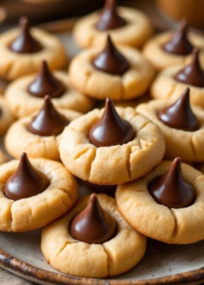 4-Ingredient Peanut Butter Blossoms (No Flour, No Fuss) 13 delicious peanut butter blossoms