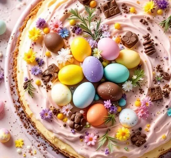 10 Incredible Easter Desserts to Sweeten Your Celebration 5 easter egg cheesecake