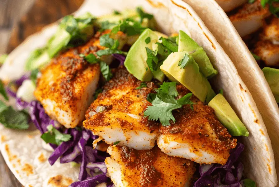 Quick & Easy Air Fryer Fish Tacos 1 fish taos 5
