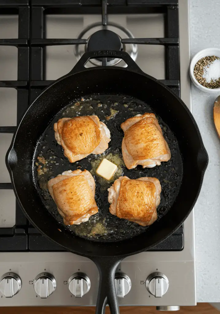 One-Pot Chicken & Cherries: A Sweet & Savory Family Favorite 3 fry chicken