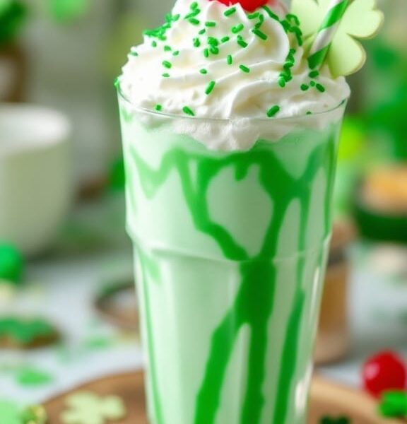 Delicious Shamrock Milkshake Float Recipe 1 image 19