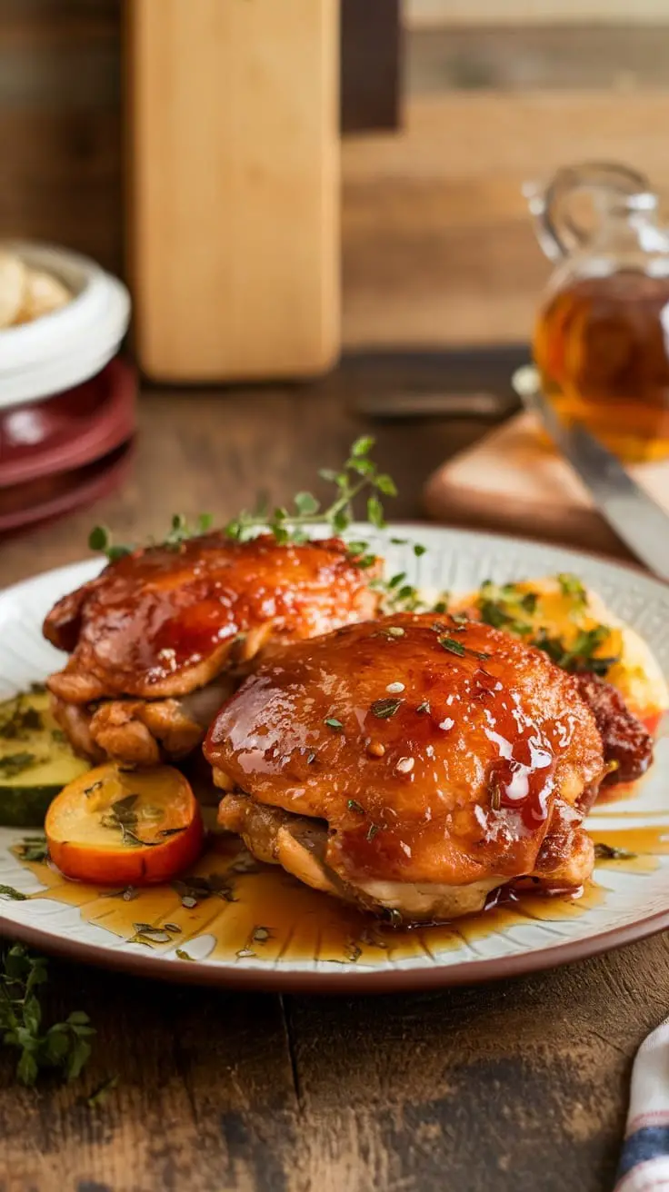 Crispy Maple-Glazed Chicken Thighs 1 image 47