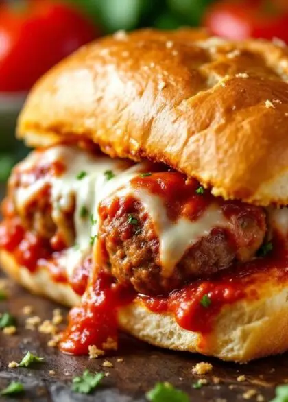 Italian meatball sub