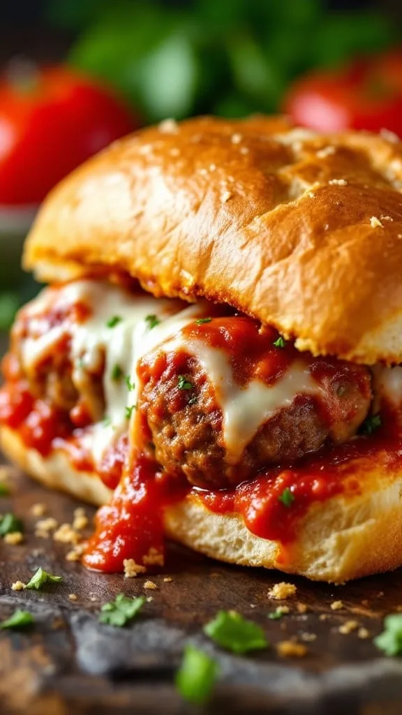 Italian meatball sub