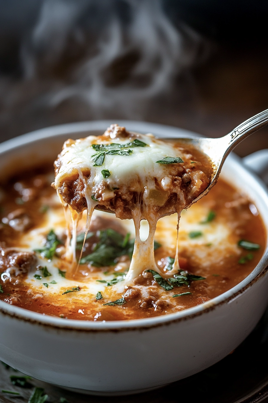 Lasagna Soup: A Comforting, Cheesy, and Hearty One-Pot Meal 3 lasagna soup6