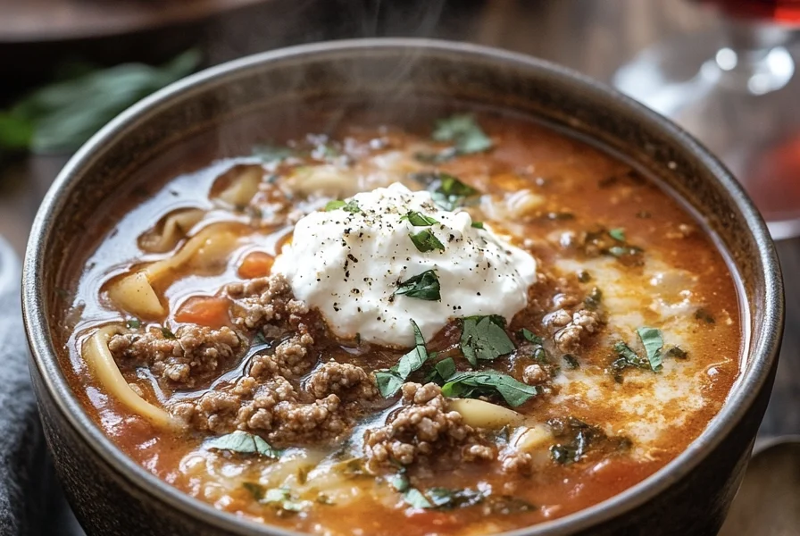 Lasagna Soup: A Comforting, Cheesy, and Hearty One-Pot Meal 1 lasagna soup8