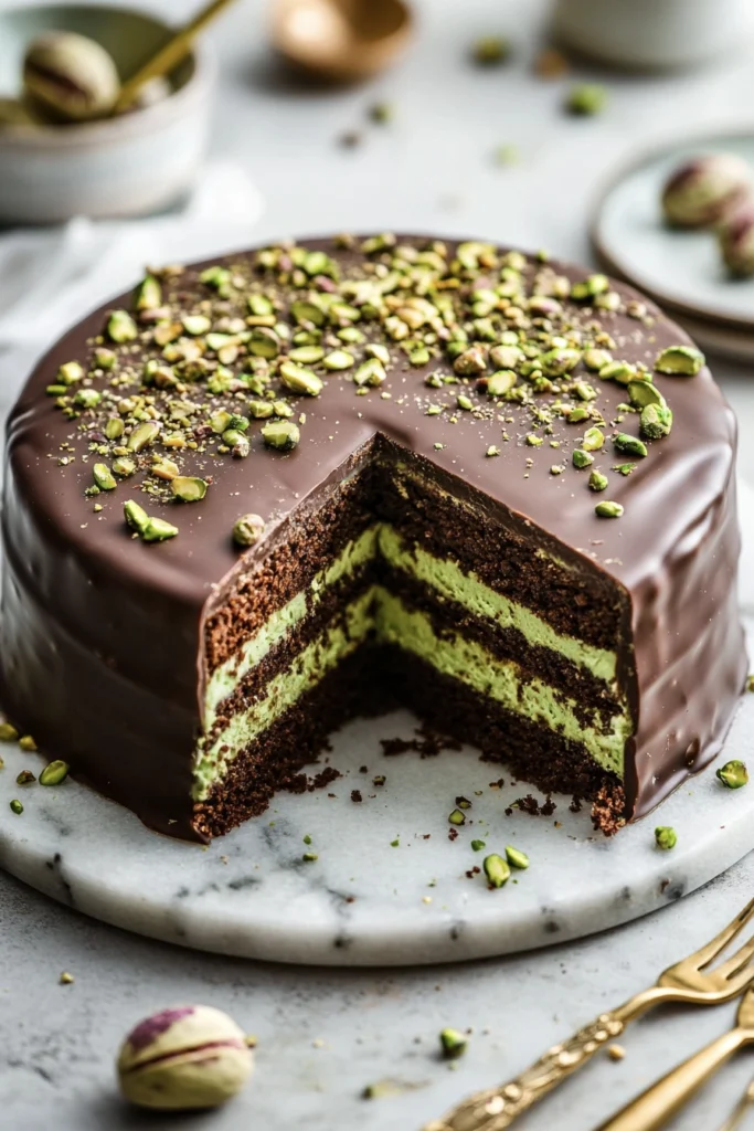 Dubai Chocolate Pistachio Bar Cake – A Luxurious & Indulgent Dessert 3 more dubai cake 19