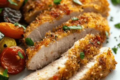 Crispy Baked Or Air-Fried Parmesan Crusted Chicken 30 parm chicken 8