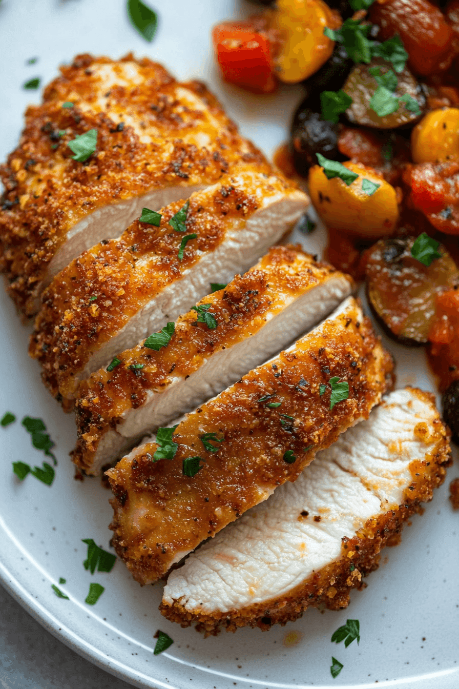 Crispy Baked Or Air-Fried Parmesan Crusted Chicken 6 parm chicken 9