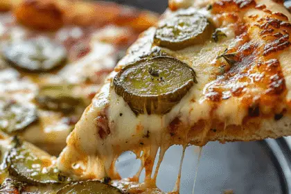Pickle Pizza: A Tangy, Cheesy, and Unexpectedly Delicious Twist 4 pickle pizza10