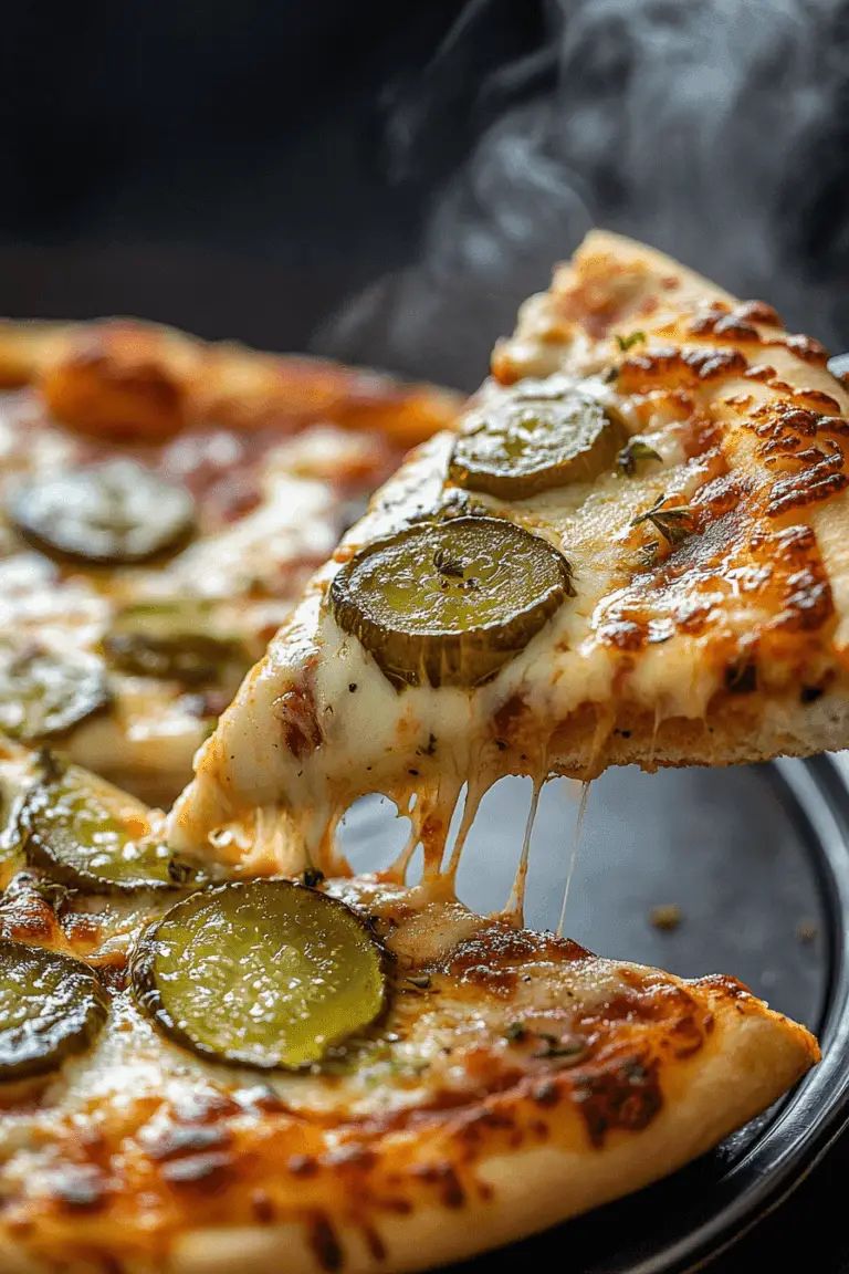 Pickle Pizza: A Tangy, Cheesy, and Unexpectedly Delicious Twist