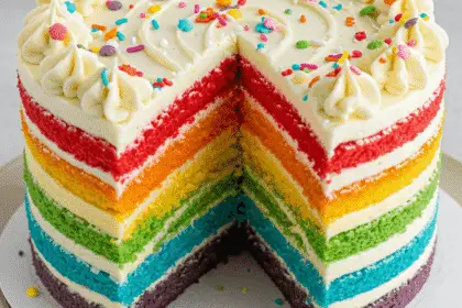 rainbow cake
