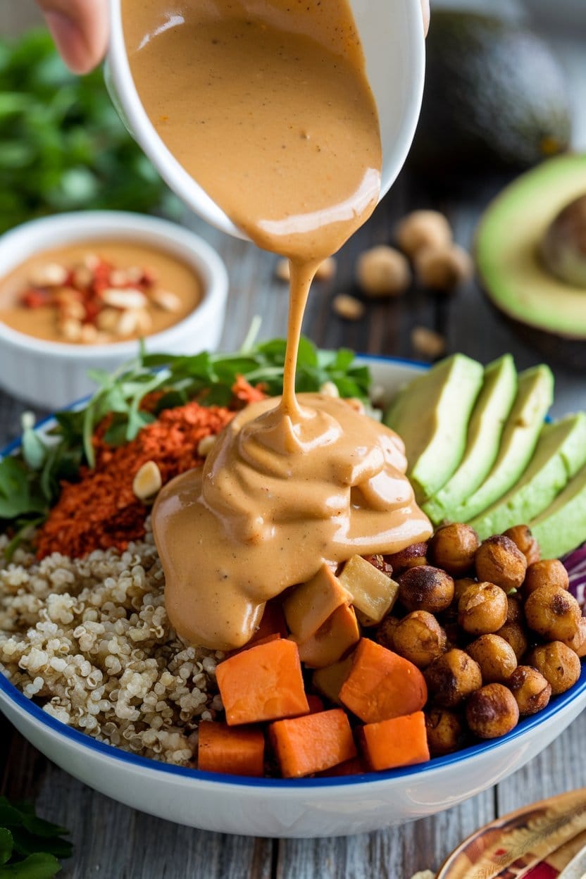 spicy peanut sauce
