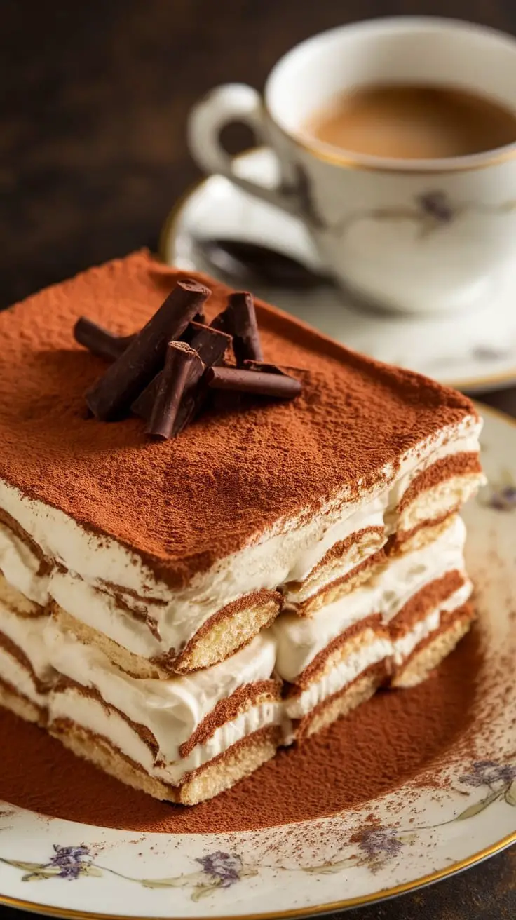 Decadent Classic Tiramisu Recipe
