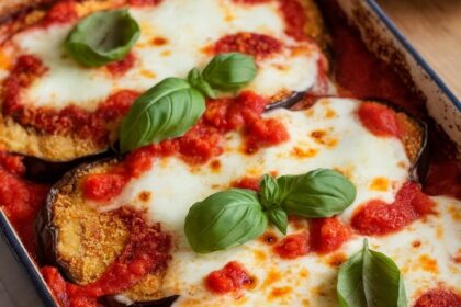 the ultimate comfort food eggplant parmesan