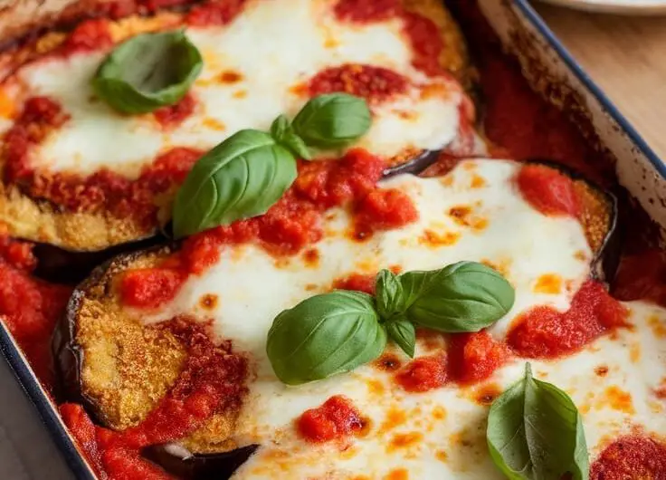 the ultimate comfort food eggplant parmesan