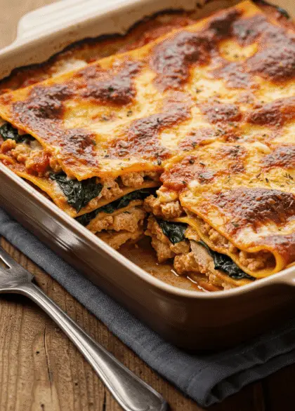 turkey lasagne