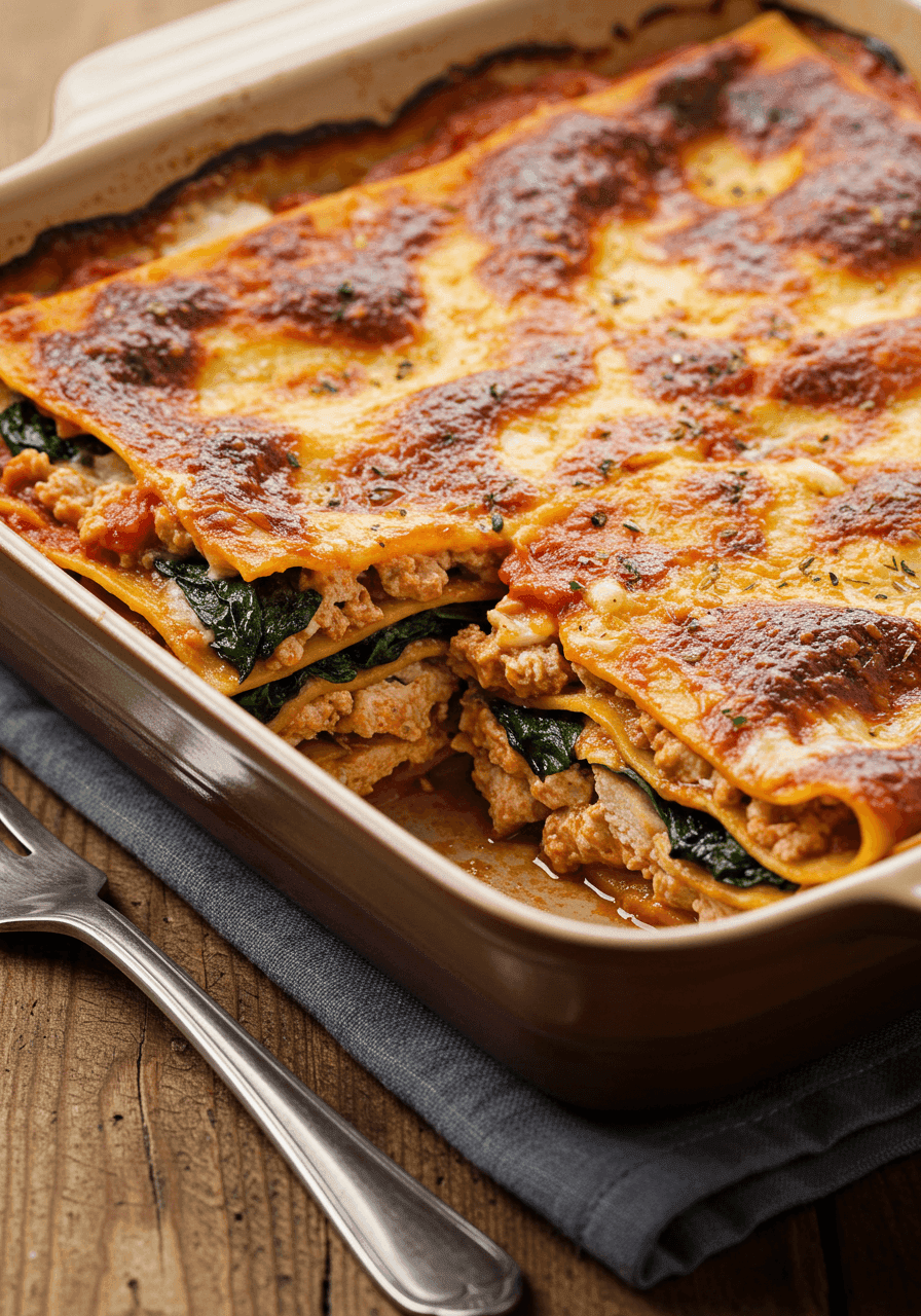 turkey lasagne