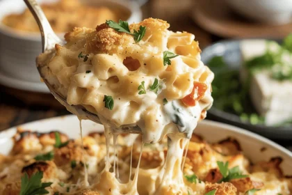 baked feta mac and cheese 4