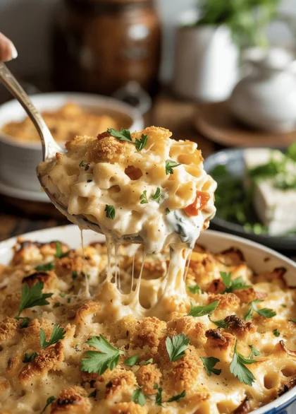 baked feta mac and cheese 4