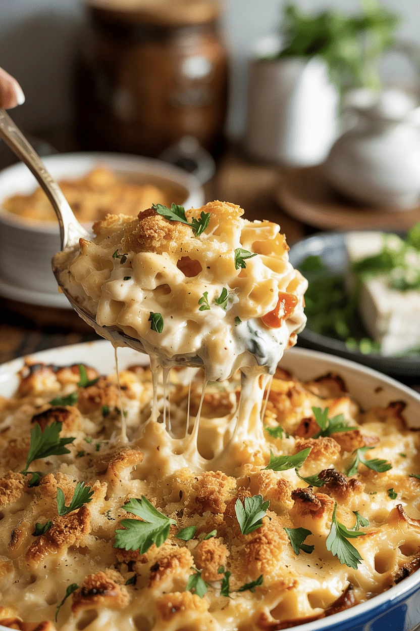 baked feta mac and cheese 4