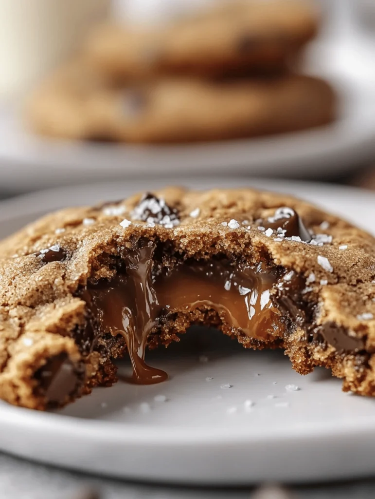 Brown Butter Salted Caramel Chocolate Chip Cookies! 4 brown butter cookies1
