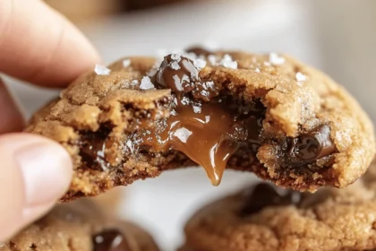 Brown Butter Salted Caramel Chocolate Chip Cookies! 28 brown butter cookies2