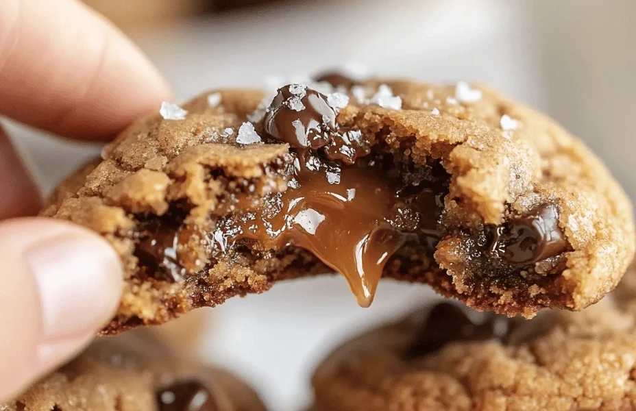 Brown Butter Salted Caramel Chocolate Chip Cookies! 1 brown butter cookies2