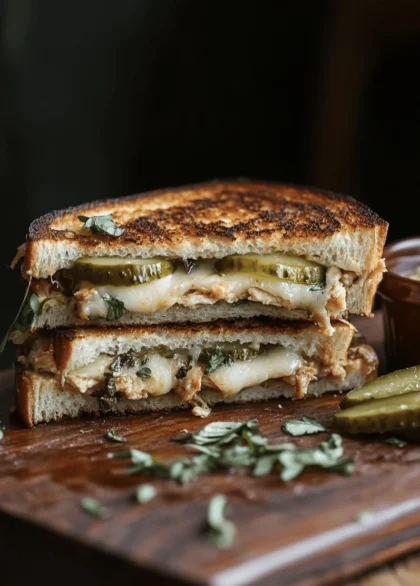 dill chicken cheese melt 6