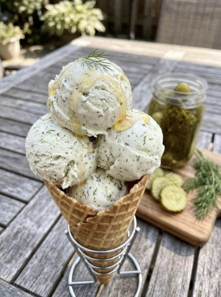 dill pickle ice cream 2