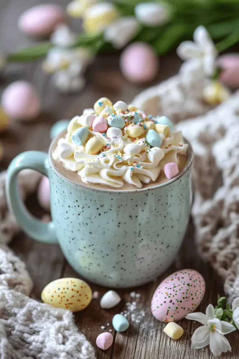 Easter Egg Hot Chocolate – A Festive Springtime Treat!