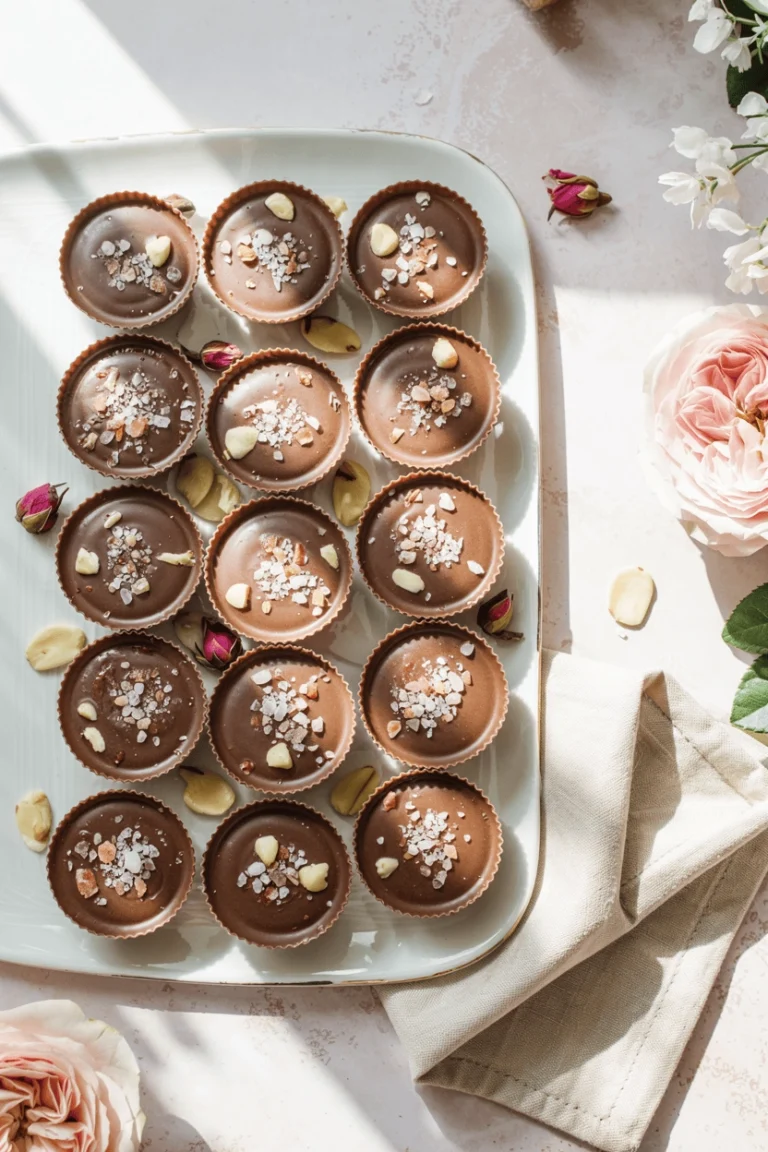 Chocolate Almond Butter Goddess Cups