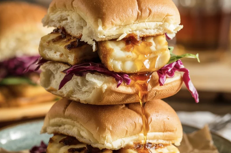 honey haloumi slider 1