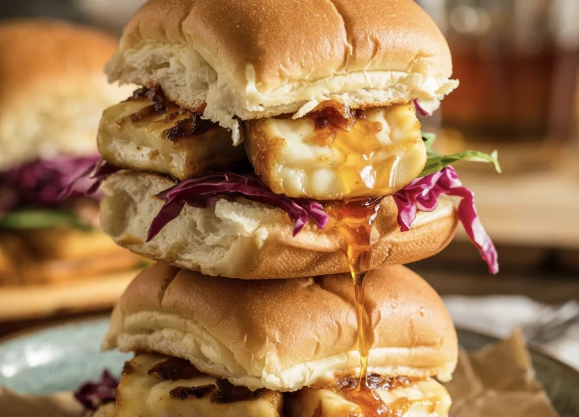 honey haloumi slider 1