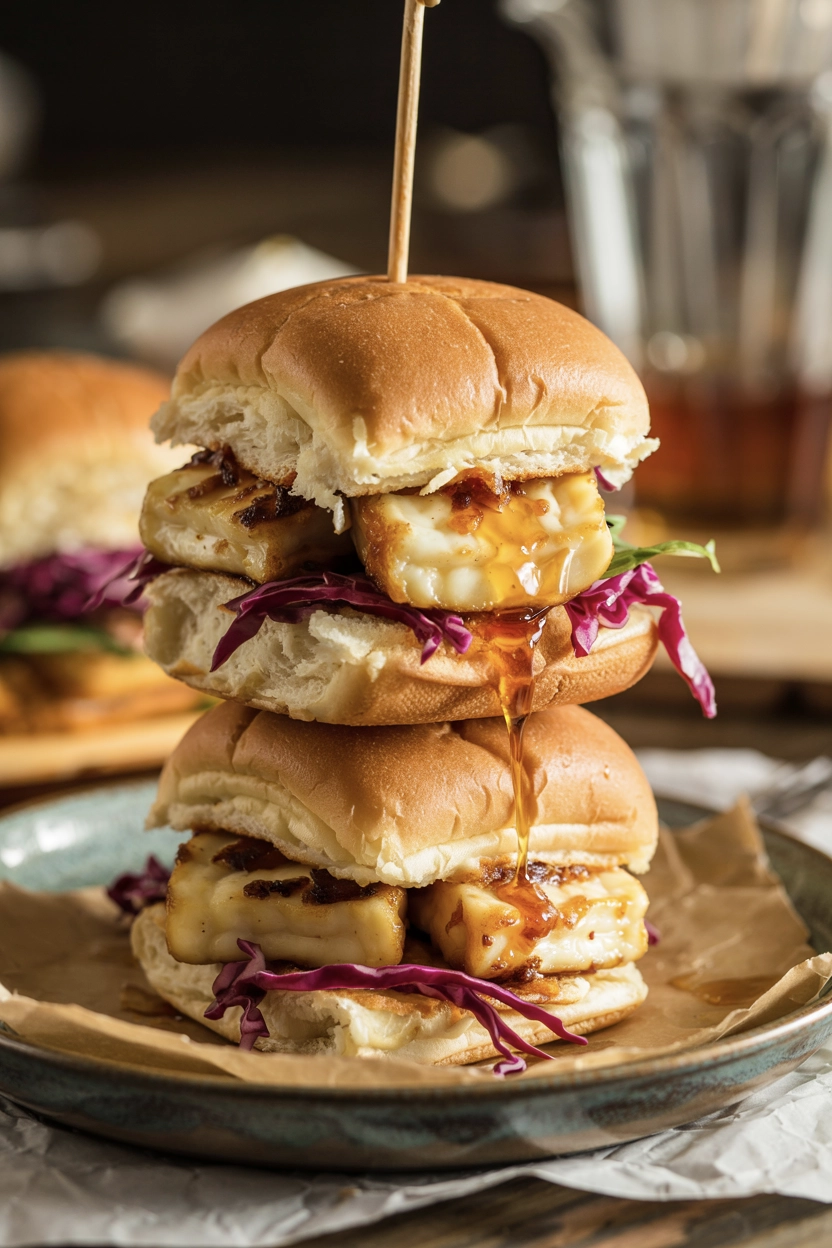 honey haloumi slider 1