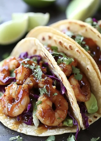 honey shrimp tacos1