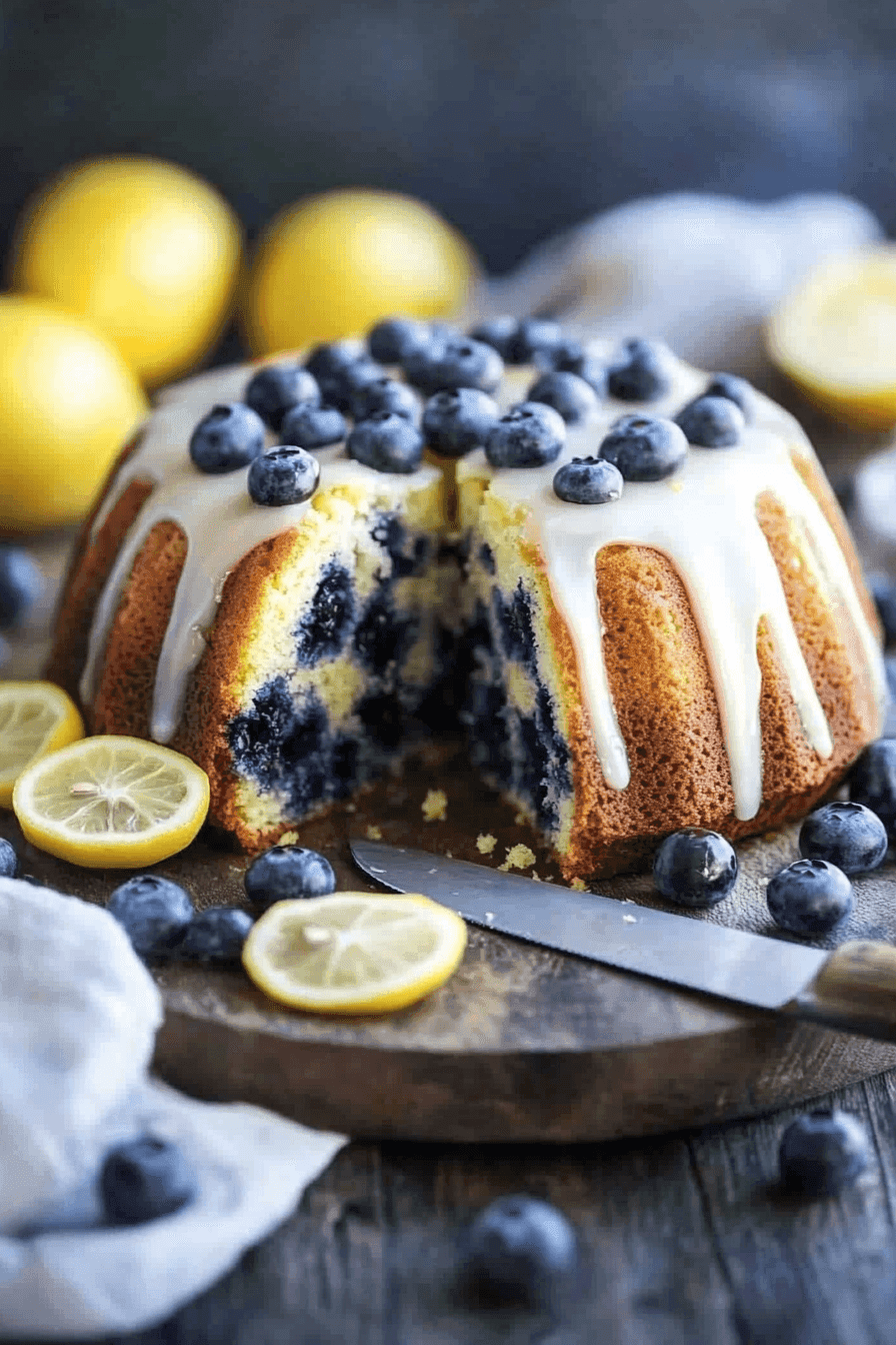 Lemon Blueberry Pound Cake – Buttery, Moist & Bursting with Flavor 2 lemon blueberry pound cake2