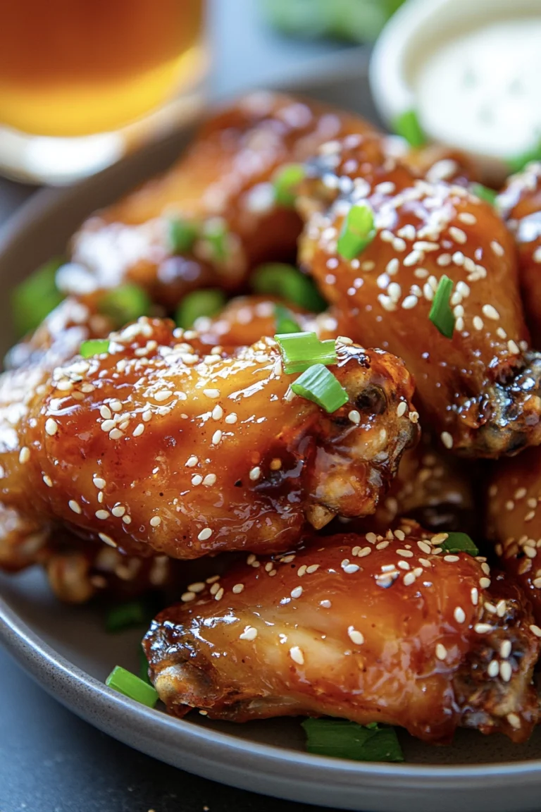 Maple Sriracha Butter Chicken Wings!
