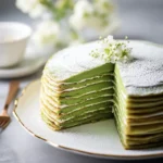 matcha mille cake2