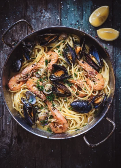 seafood linguine