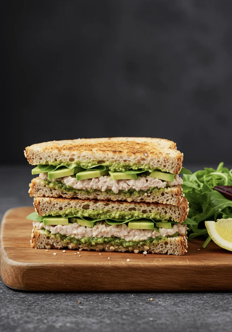The Tunacado Sandwich: A Crispy, Creamy, and Flavor-Packed Delight